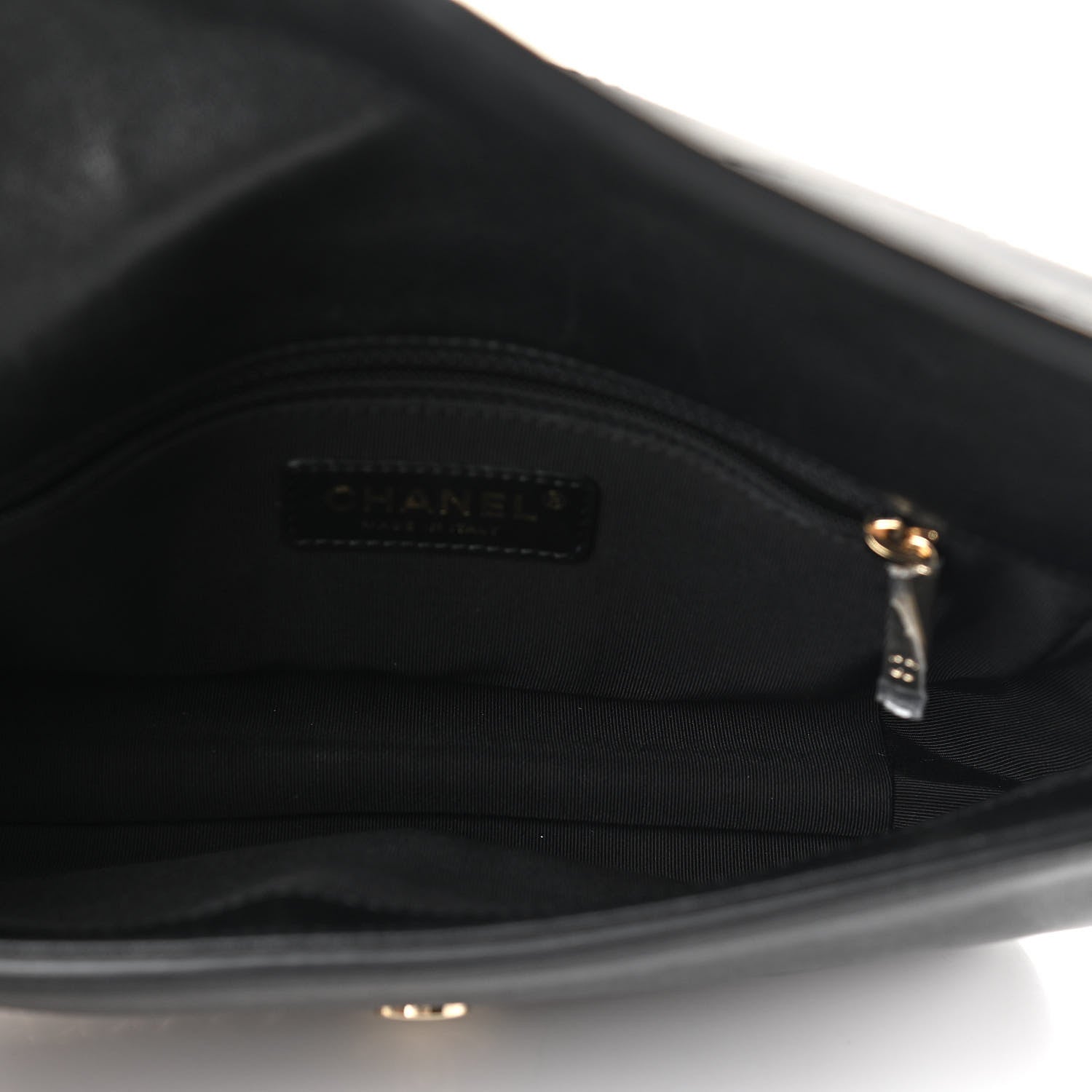 Chanel Sheepskin Chevron Quilted Mini Double Chevron Flap Black 5 of 11