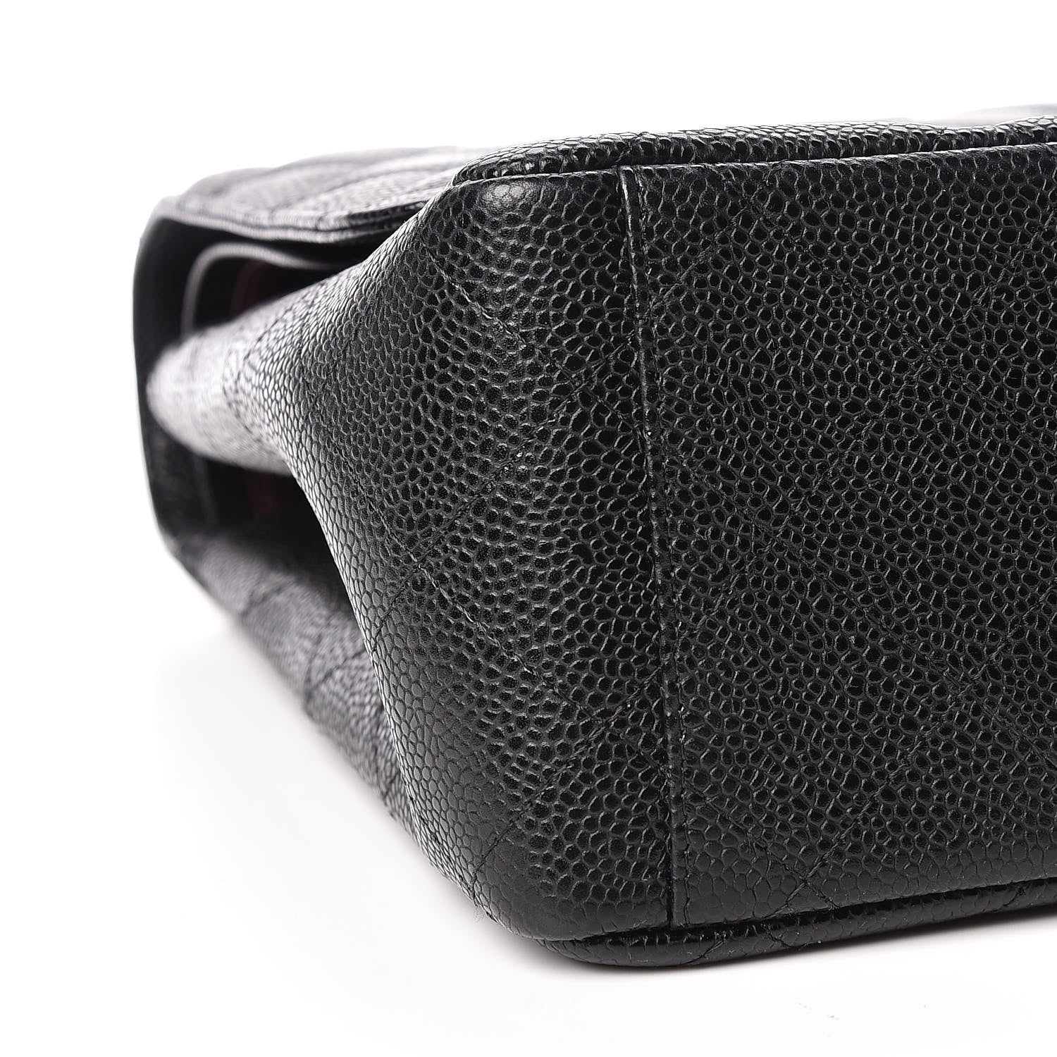 Chanel Caviar Quilted Maxi Double Flap Black 9 of 10