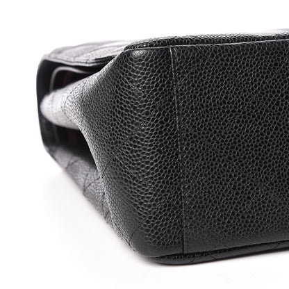 Chanel Caviar Quilted Maxi Double Flap Black 9 of 10