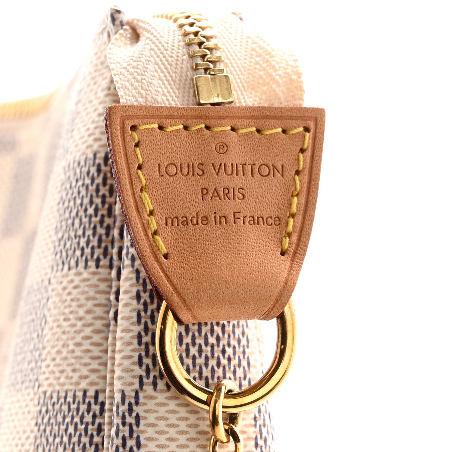 Louis Vuitton Damier Azur Mini Pochette Accessories 6 of 9