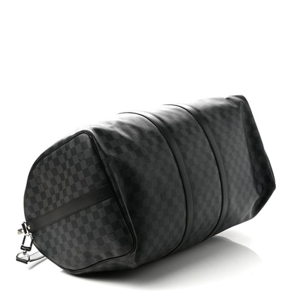 Louis Vuitton Damier Graphite Keepall Bandouliere 55 3 of 10