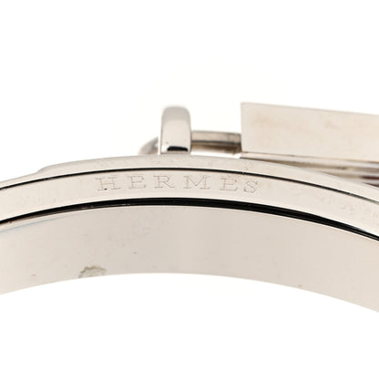 Hermes Enamel Narrow Clic Clac H Bracelet PM Rose Dragee 10 of 11