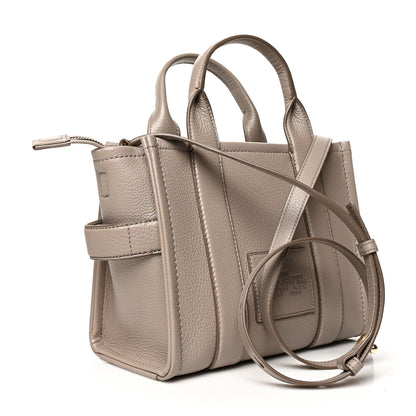 Marc Jacobs Grained Calfskin Small The Tote Bag Taupe 3 of 12