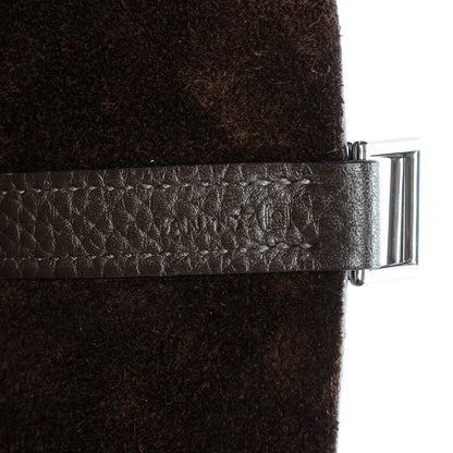 Hermes Taurillon Clemence Picotin Lock 18 PM Chocolate 7 of 7