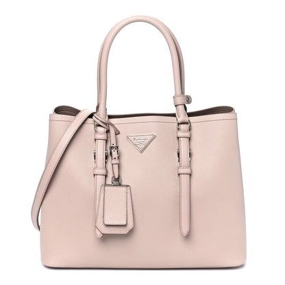 Prada Saffiano Cuir Medium Double Handle Tote Cammeo 1 of 8