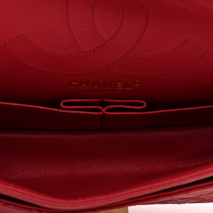 Chanel Aged Calfskin Quilted 2.55 Reissue 225 Flap Red 4 of 9