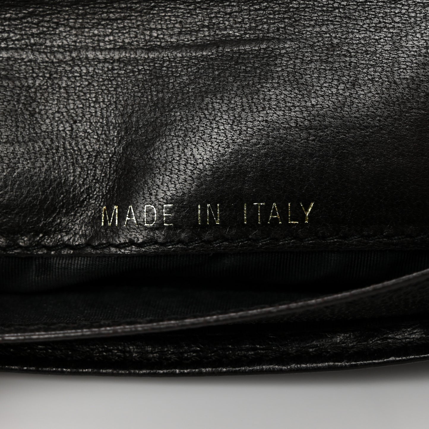 Caviar Timeless CC Flap Wallet Black