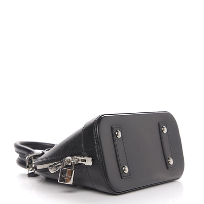 Louis Vuitton Epi Alma BB Black 4 of 9