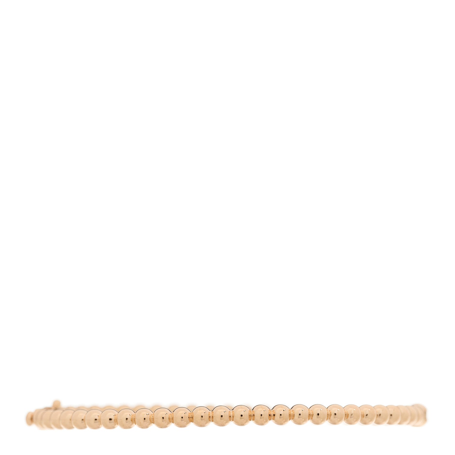 Van Cleef & Arpels 18K Rose Gold Perlee Pearls of Gold Bracelet M 1 of 3
