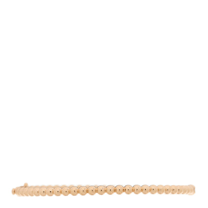 Van Cleef & Arpels 18K Rose Gold Perlee Pearls of Gold Bracelet M 1 of 3