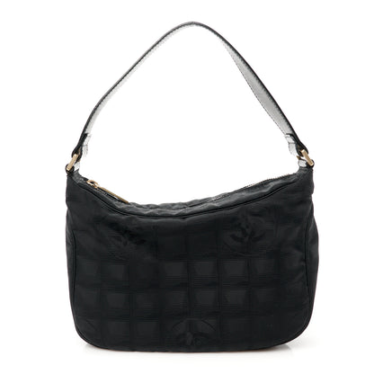 Chanel Nylon Travel Hobo Black 1 of 10
