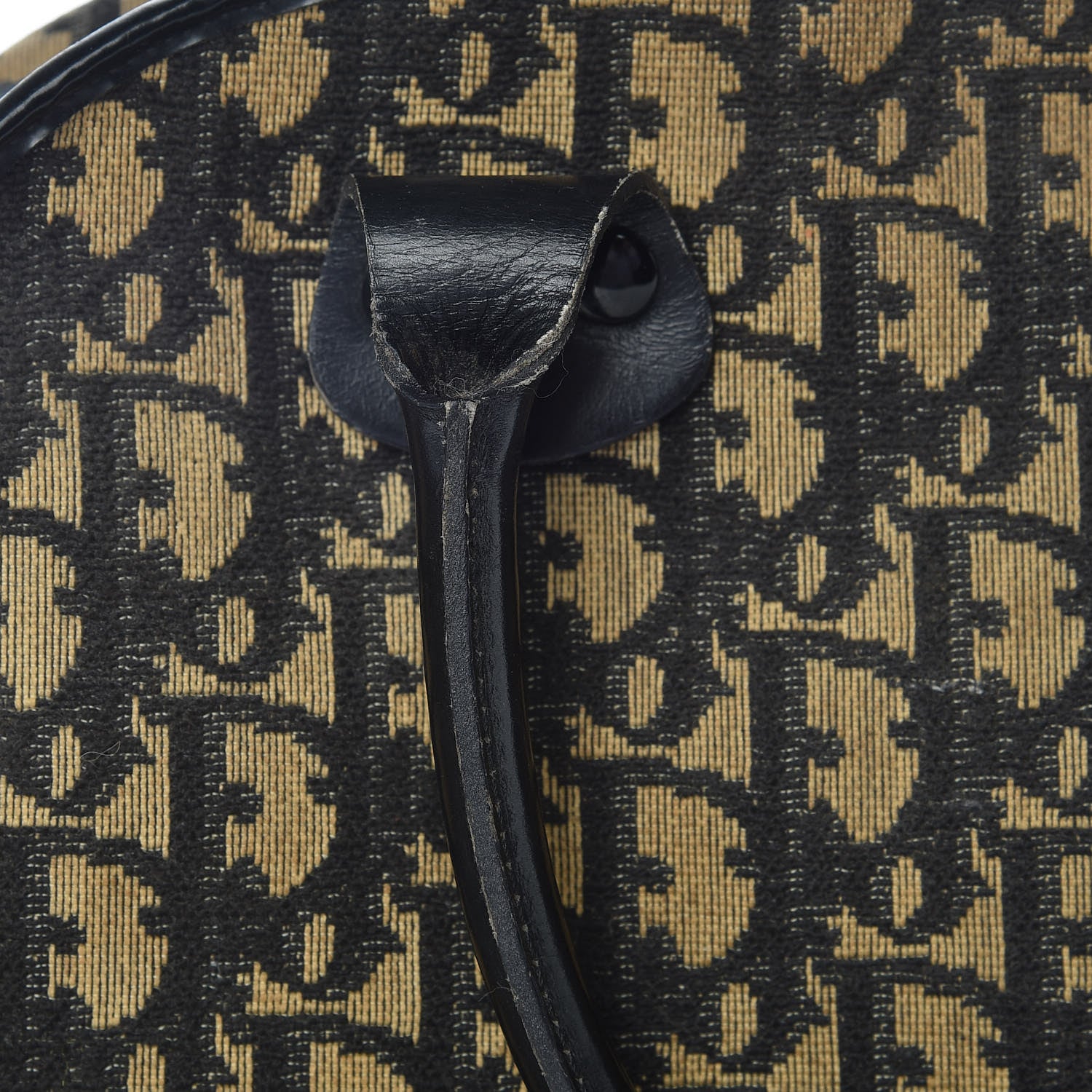 Christian Dior Monogram Bowler Black 10 of 18