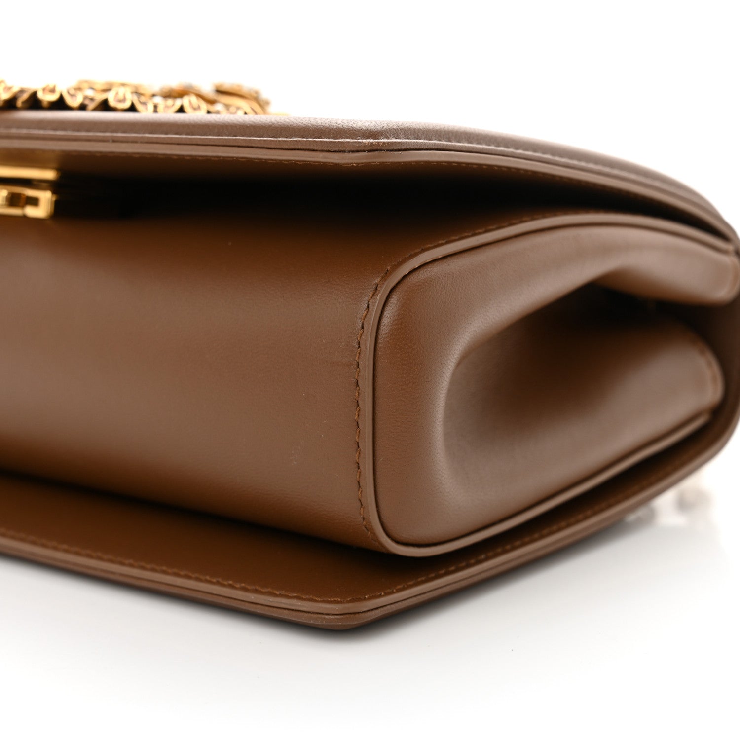 Dolce & Gabbana Nappa Medium Devotion Crossbody Bag Cammello 9 of 11