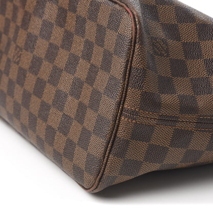 Louis Vuitton Damier Ebene Neverfull MM 6 of 9