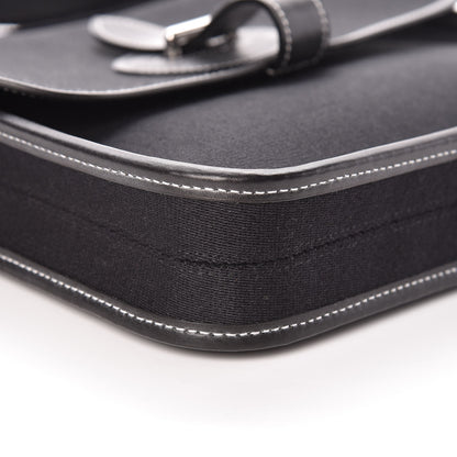 Hermes Toile Officier Mini Buenaventura Messenger Black 5 of 9