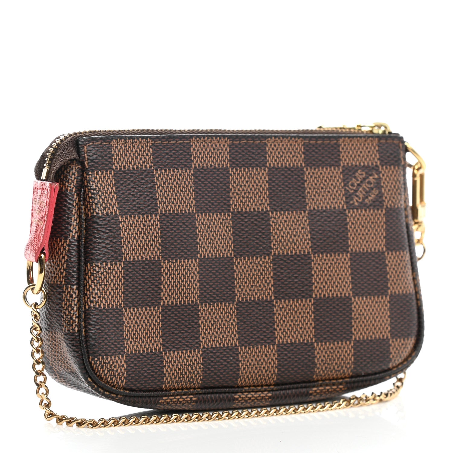Louis Vuitton Damier Ebene 2015 Christmas Animation Mini Pochette Accessories 3 of 9