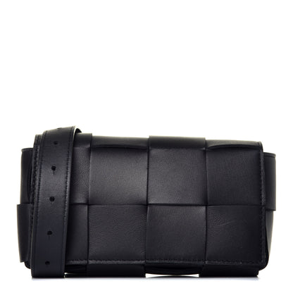 Bottega Veneta Nappa Maxi Intreccio The Belt Cassette Bag Black 1 of 9