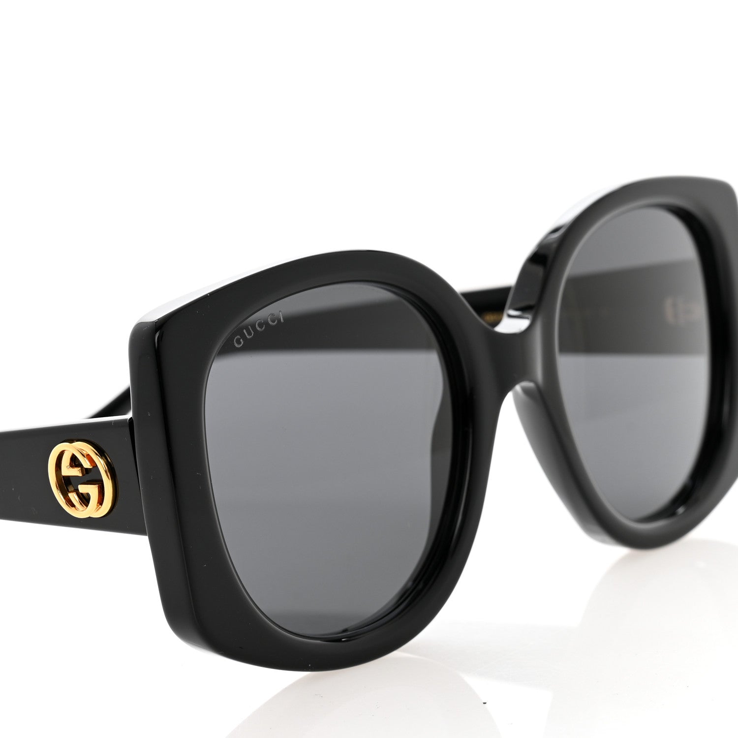 Gucci Acetate Sunglasses GG1257S Black 7 of 8