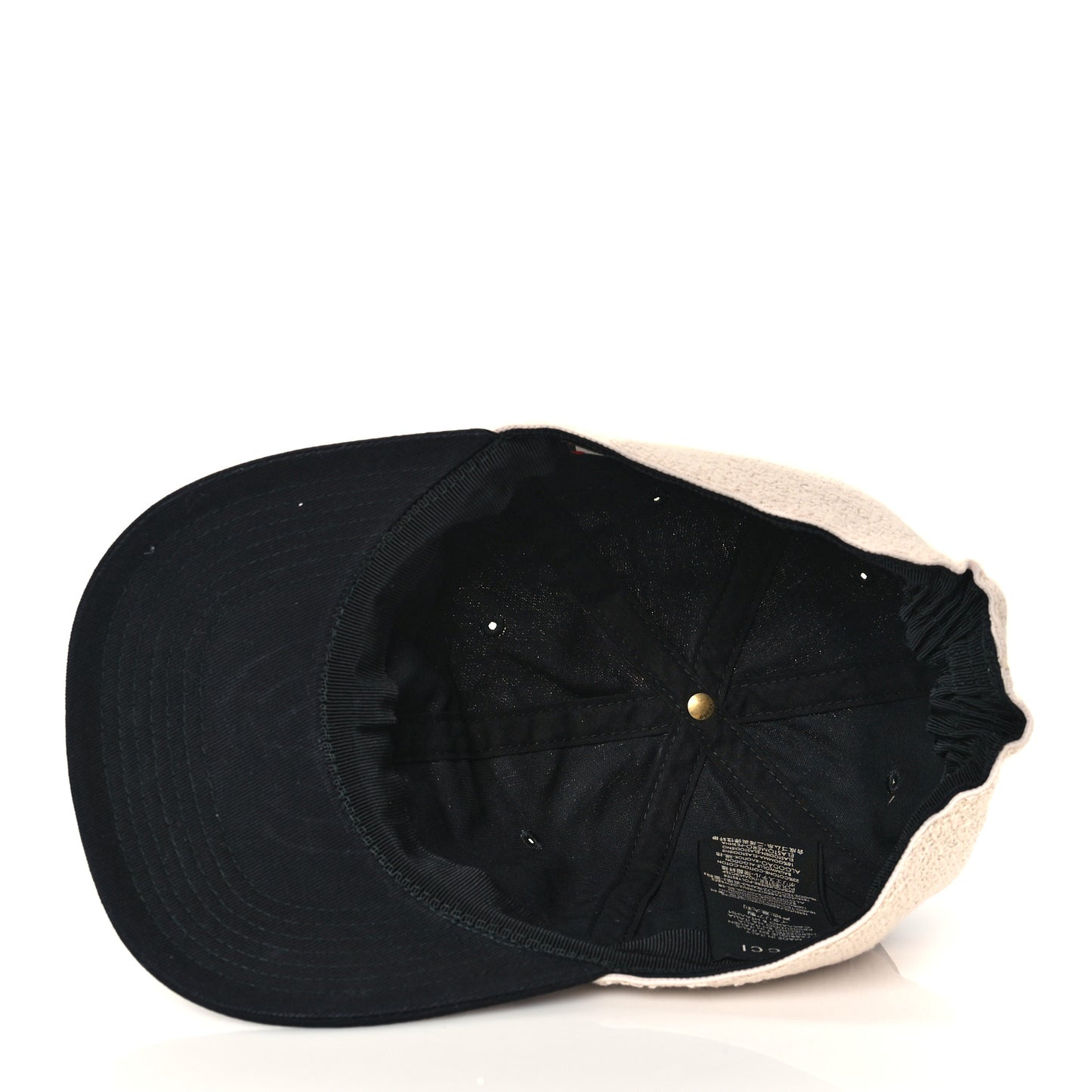 Gabardine Gucci Headband Baseball Hat M Black