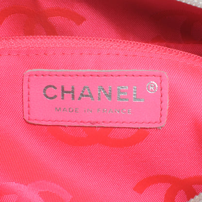 Chanel Calfskin Quilted Large Cambon Bowler White Black 6 of 7
