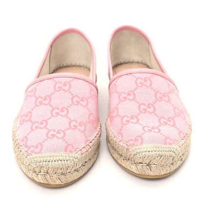 Gucci Canvas Monogram Espadrilles 37 Soft Pink 3 of 10