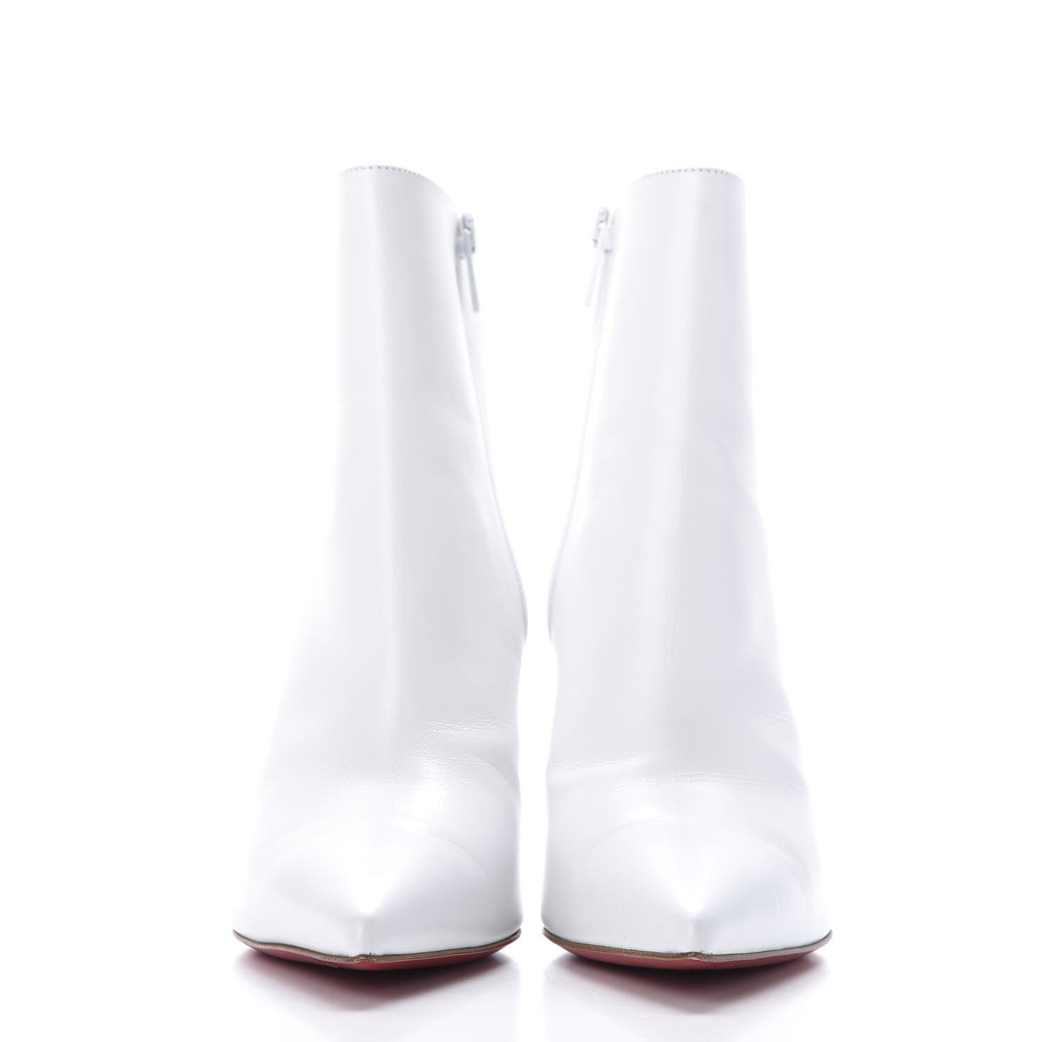 Christian Louboutin Calfskin So Kate Booty 85 Ankle Boots 37 White 2 of 8
