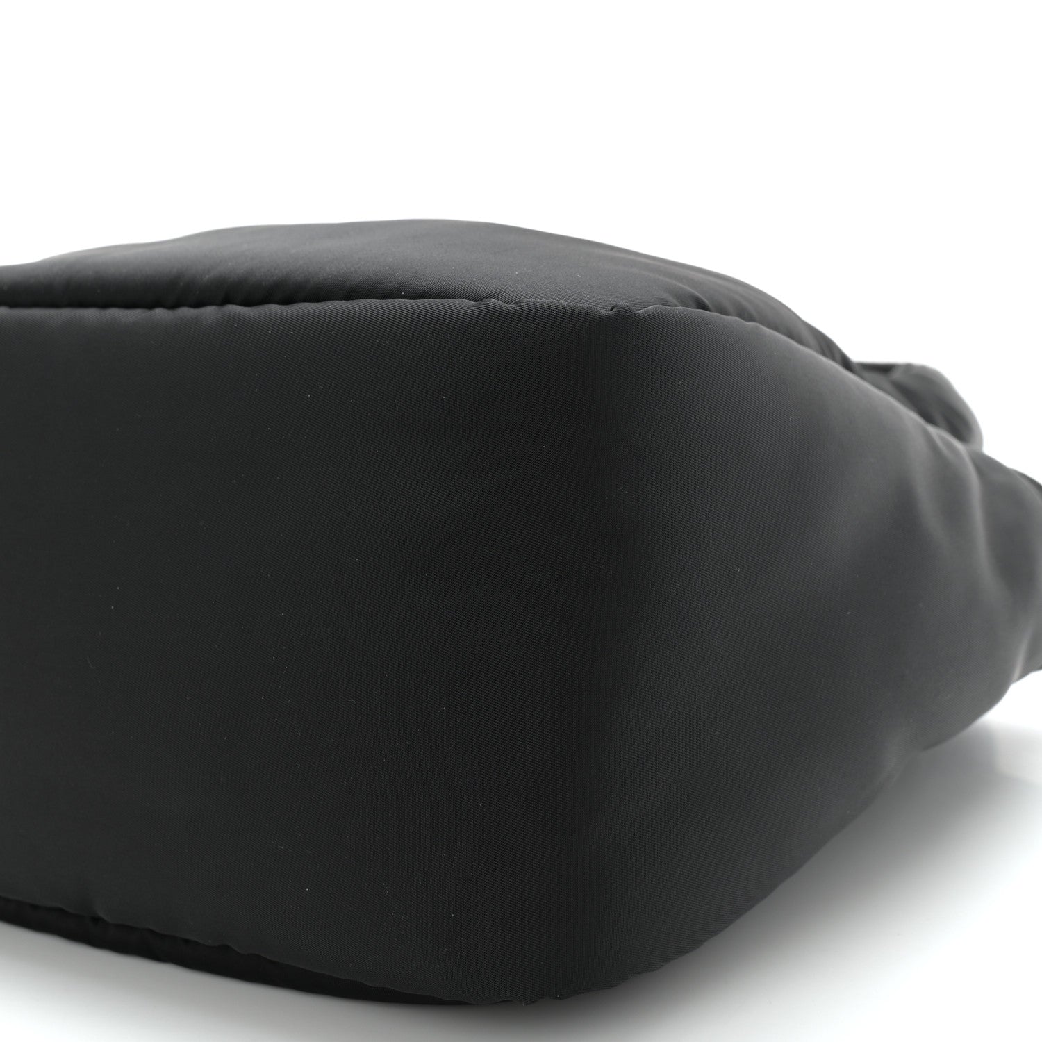 Prada Re-Nylon Soft Padded Small Double Handled Shoulder Bag Black 10 of 10