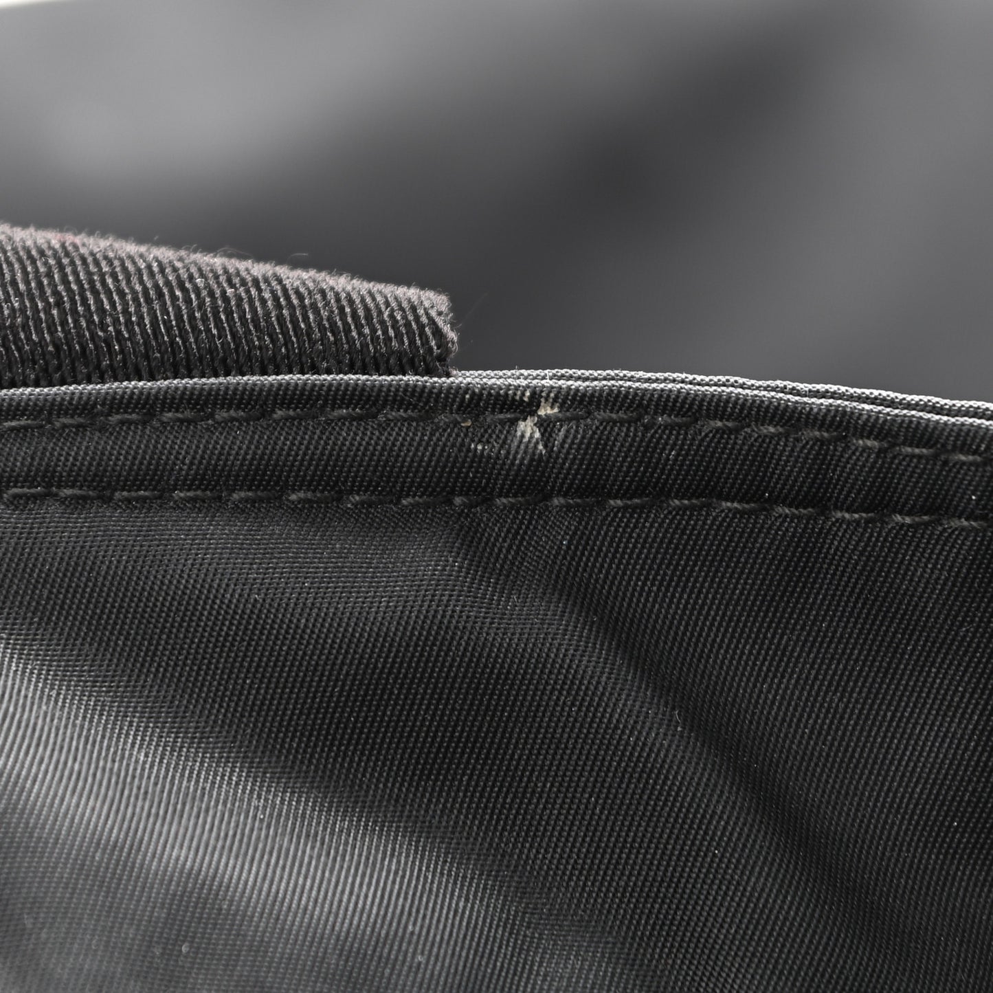 Nylon Vela Baby Bag Black