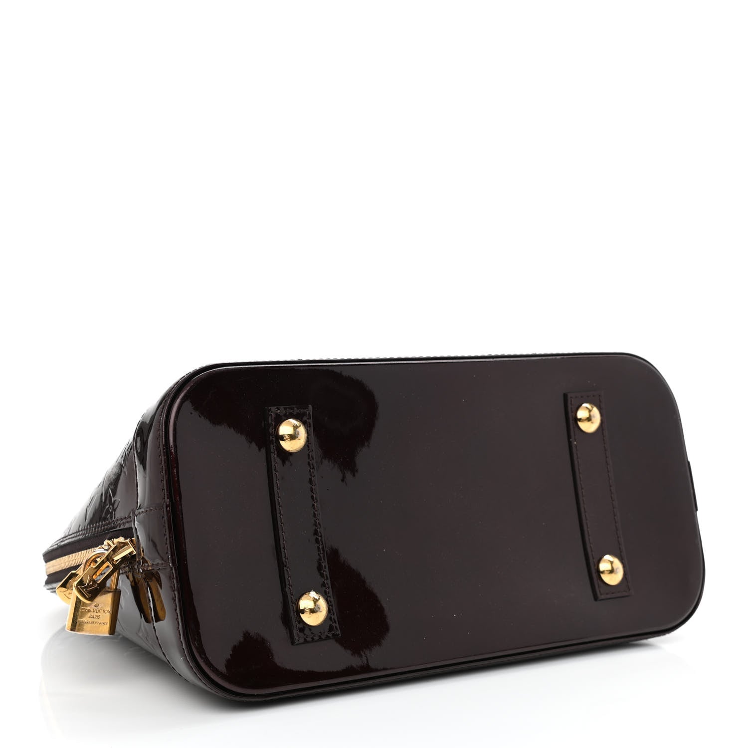 Louis Vuitton Vernis Alma PM Amarante 4 of 10