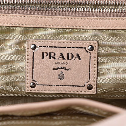 Prada Nappa Gaufre Dome Satchel Cipria 6 of 13