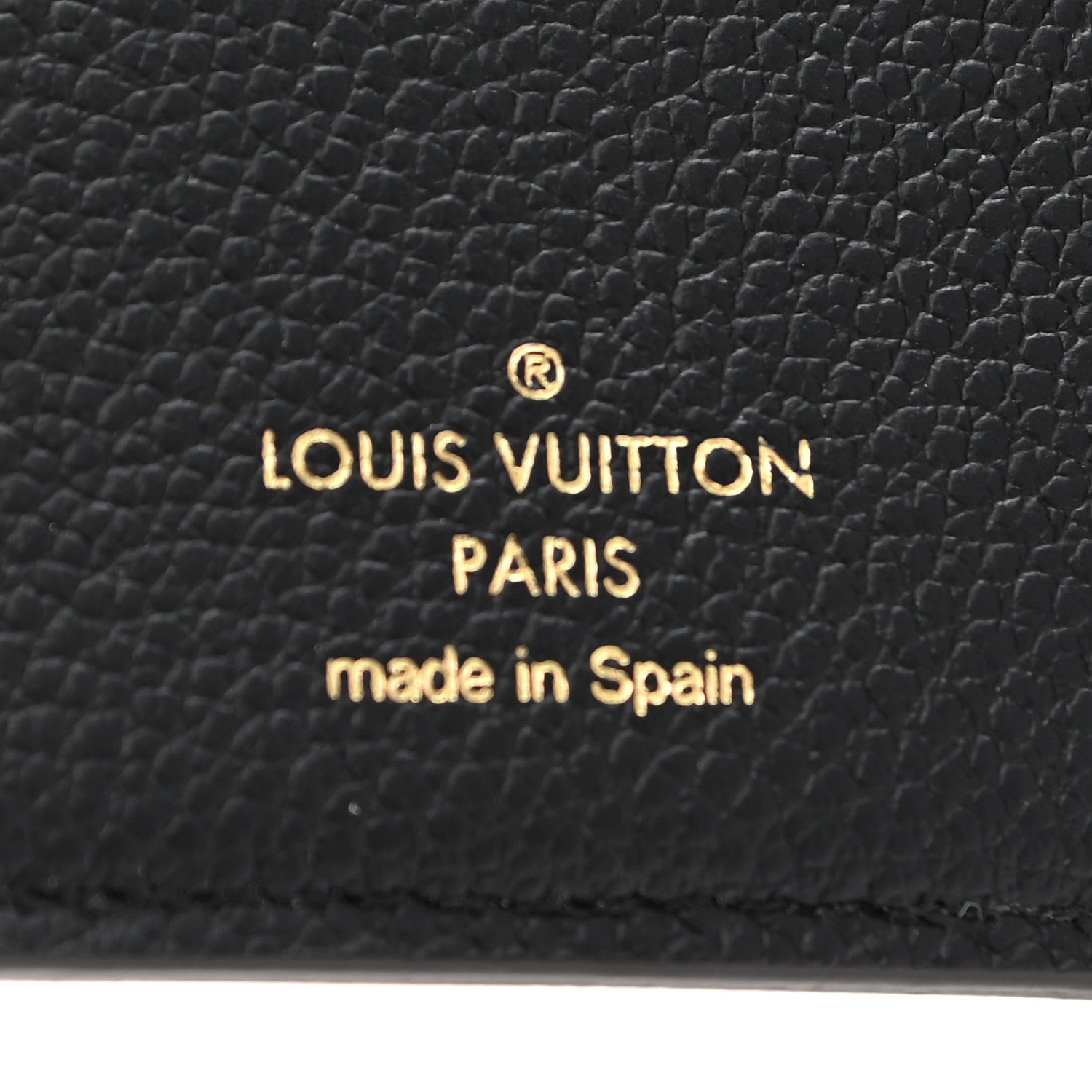 Louis Vuitton Monogram Pallas Compact Wallet Black 7 of 10
