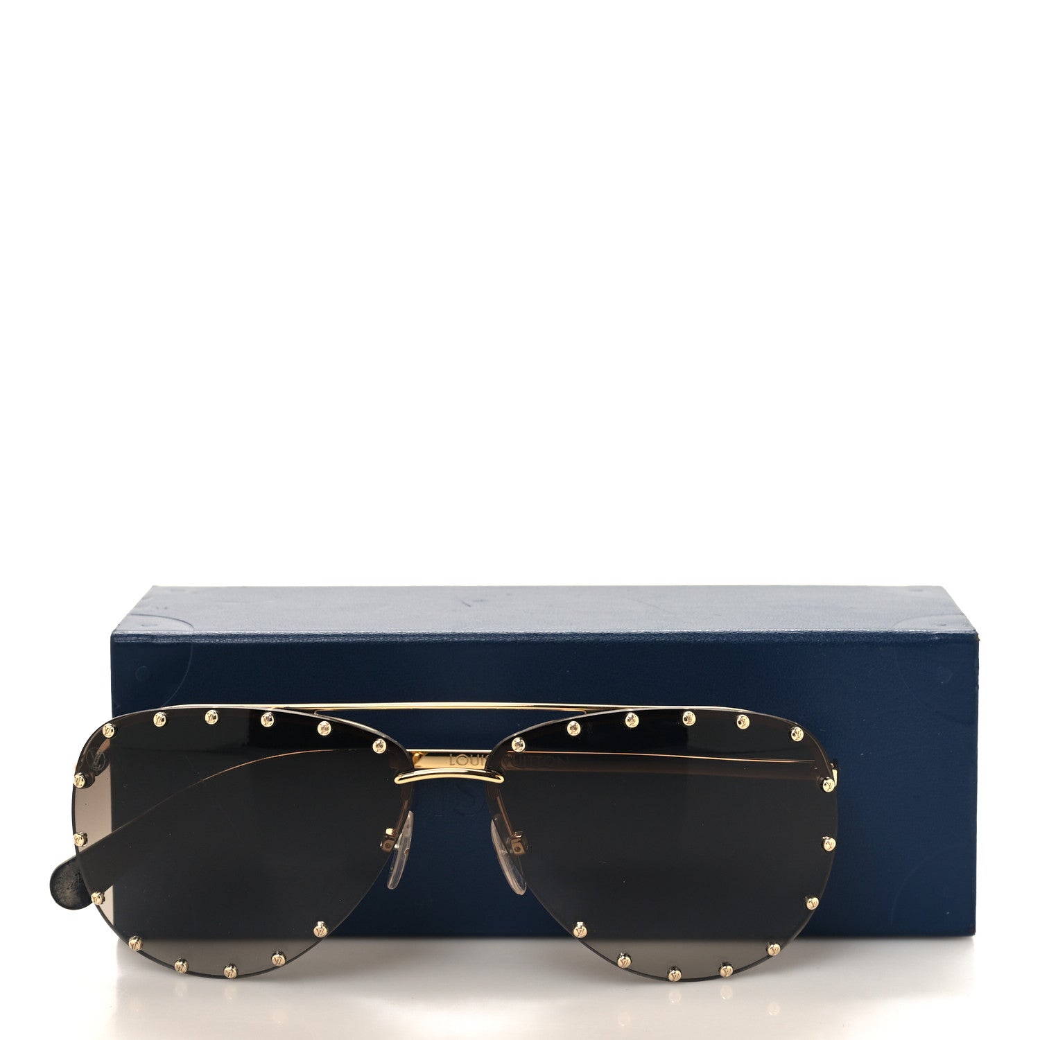 Louis Vuitton The Party Aviator Gradient Sunglasses Z0914U Brown 8 of 8