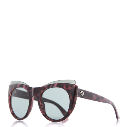 Gucci Cat Eye Sunglasses GG 3781/S Havana Pink 1 of 8