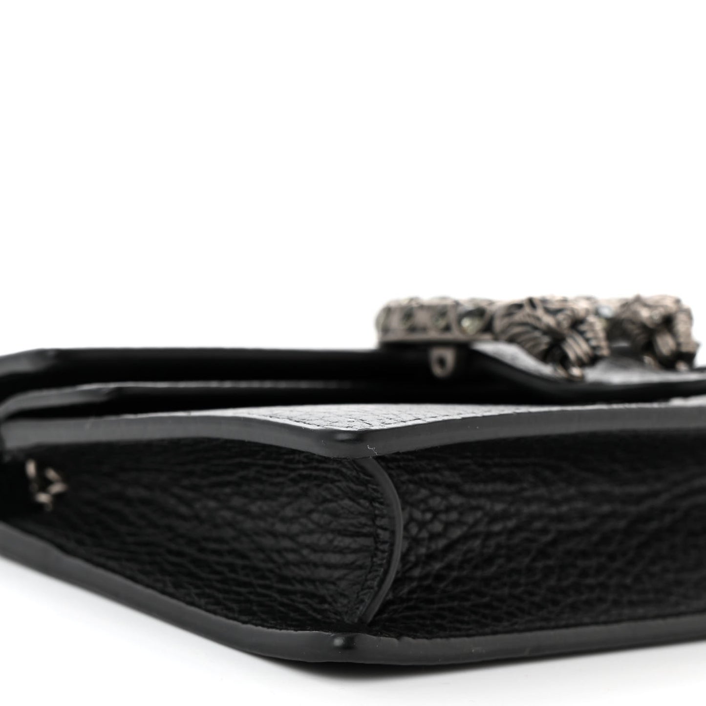 Calfskin Super Mini Dionysus Shoulder Bag Black