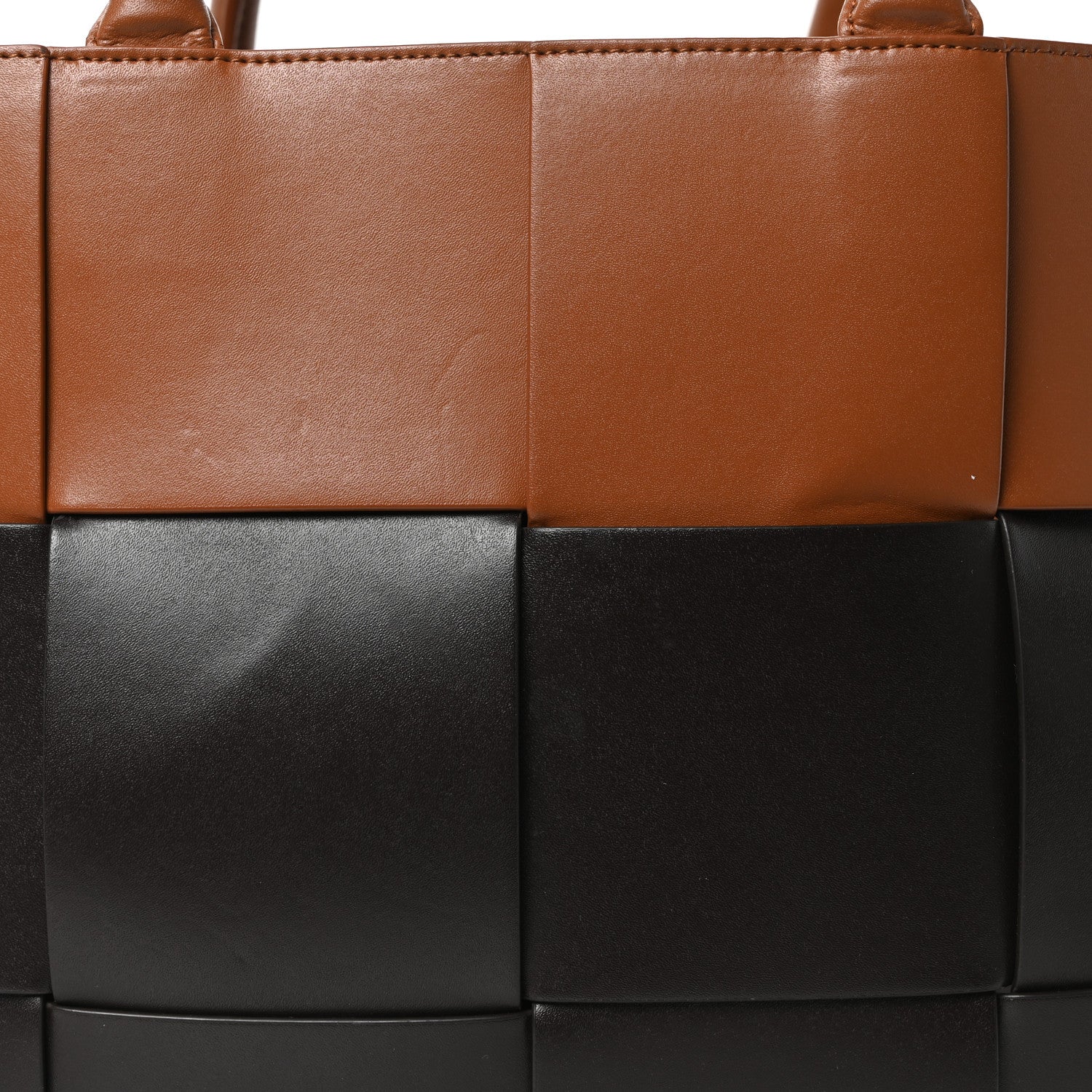 Bottega Veneta Nappa Maxi Intrecciato Medium Arco Tote Fondant Wood 8 of 10