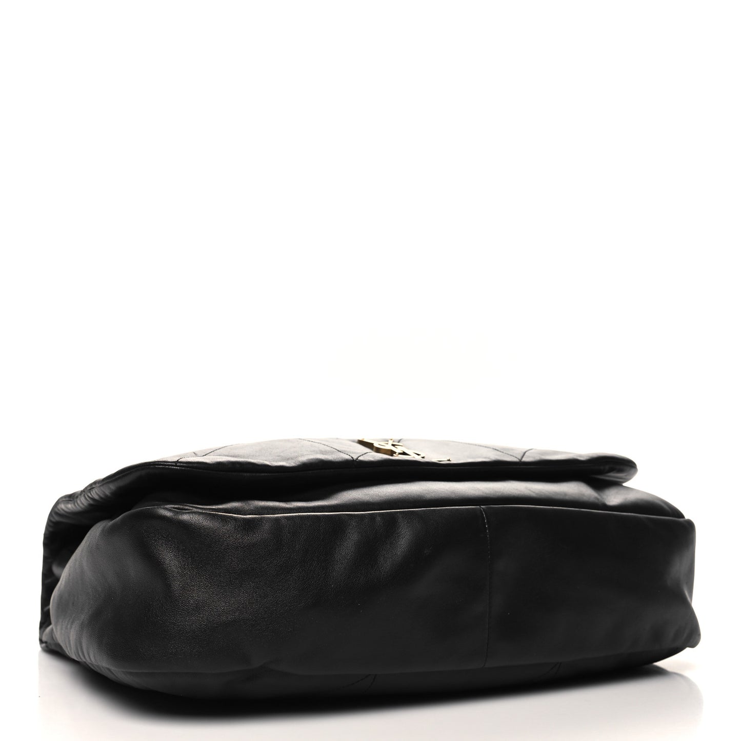 Lambskin Matelasse Monogram Large Jamie 4.3 Black