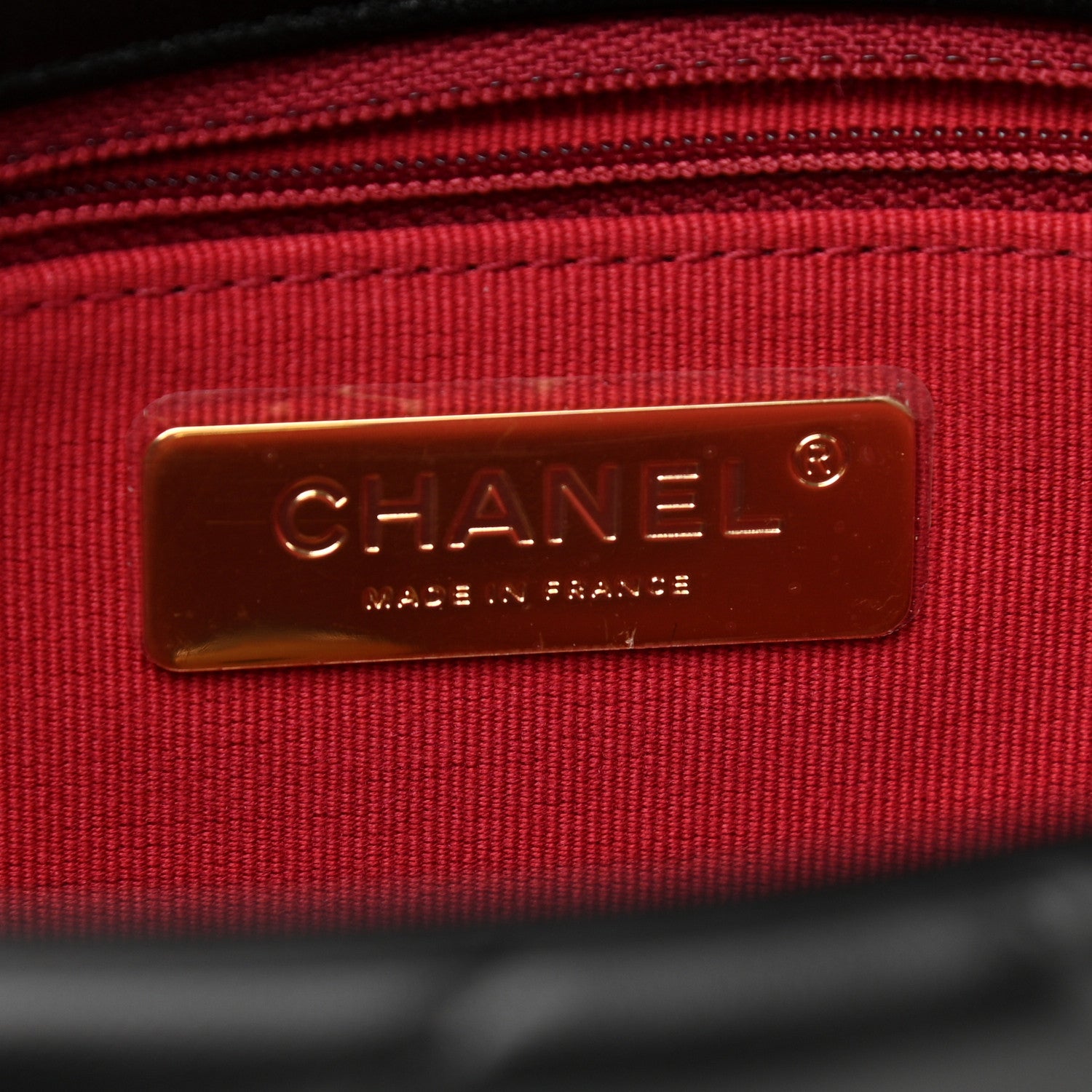 Chanel Lambskin Quilted Medium Chanel 19 Flap Black 6 of 11