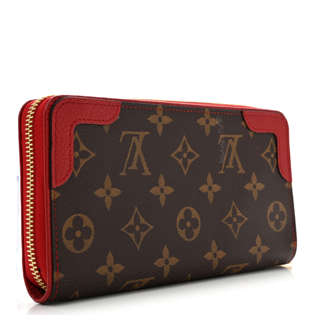 Monogram Retiro Zippy Wallet Cherry