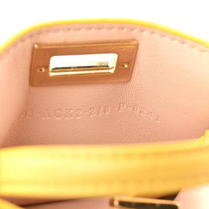 Fendi Nappa Sigma Pico Peekaboo Charm Mismosa 16 of 24