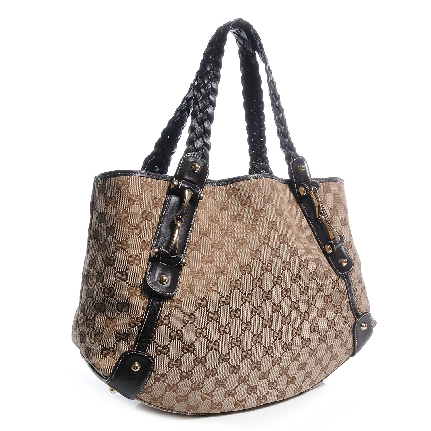 Gucci Monogram Medium Pelham Tote Brown 3 of 7