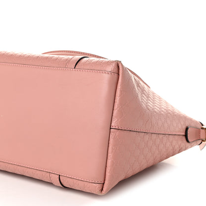 Gucci Soft Microguccissima Large Dome Satchel Soft Pink 10 of 14