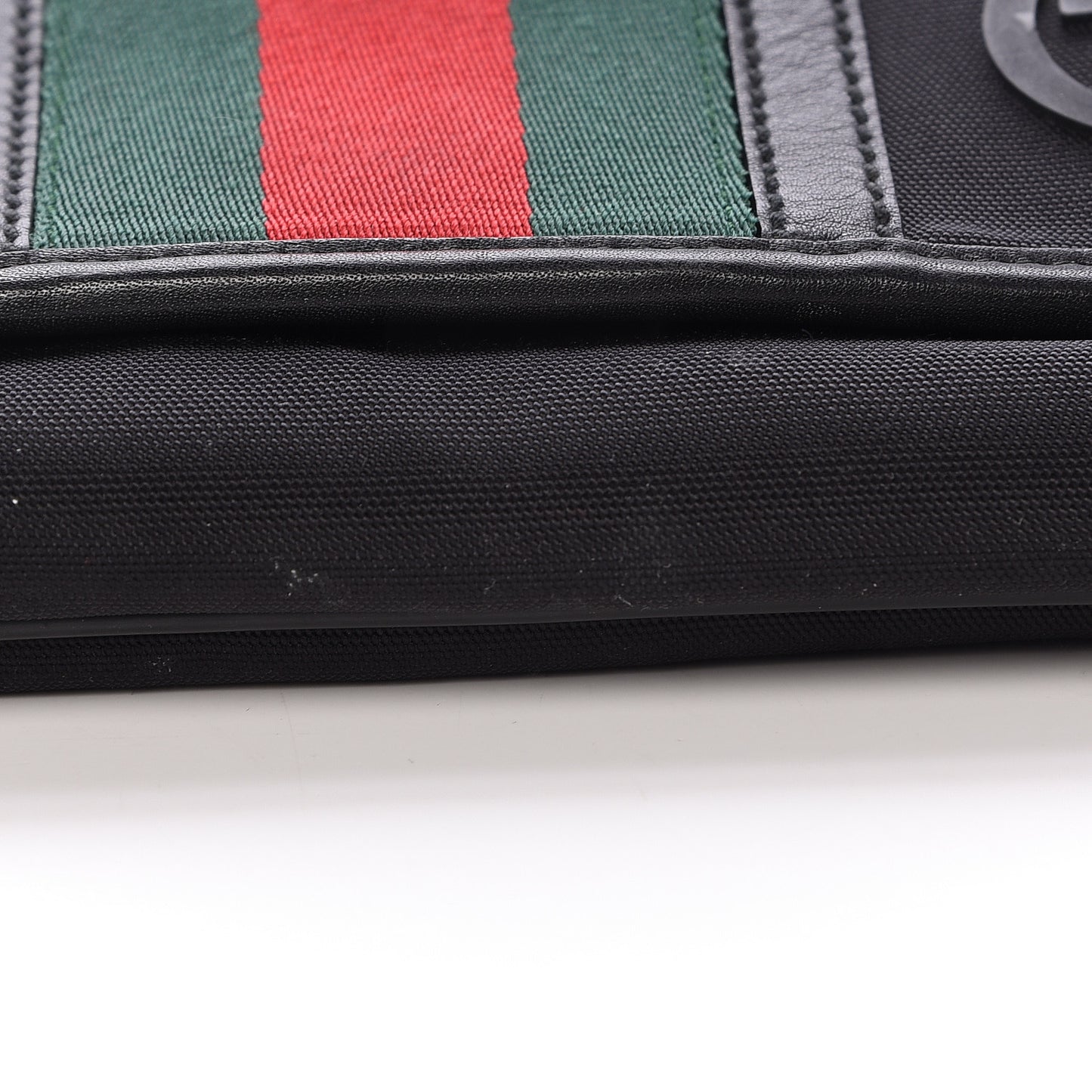 Nylon Web Belt Bag Black