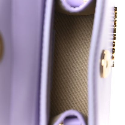 Jacquemus Smooth Calfskin Mini Le Chiquito Lilac 5 of 9