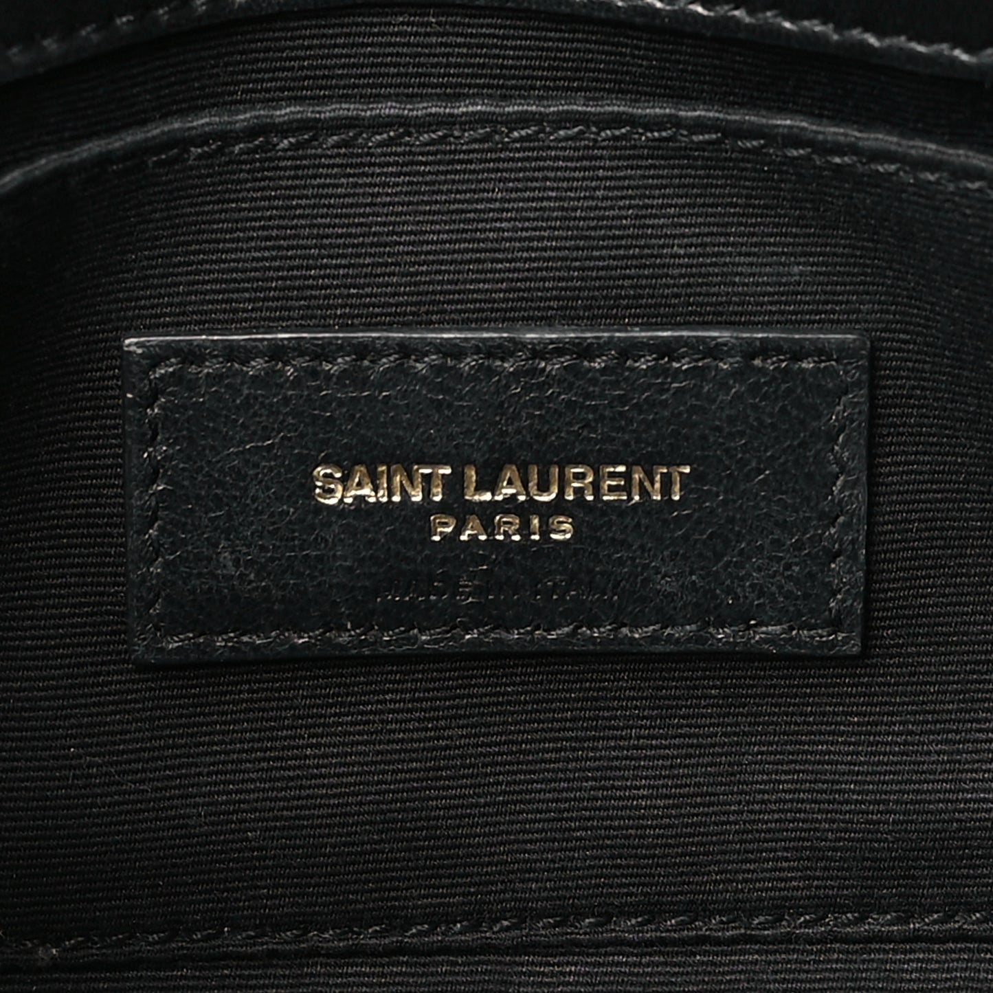 Lambskin Monogram Jamie Belt Bag Black