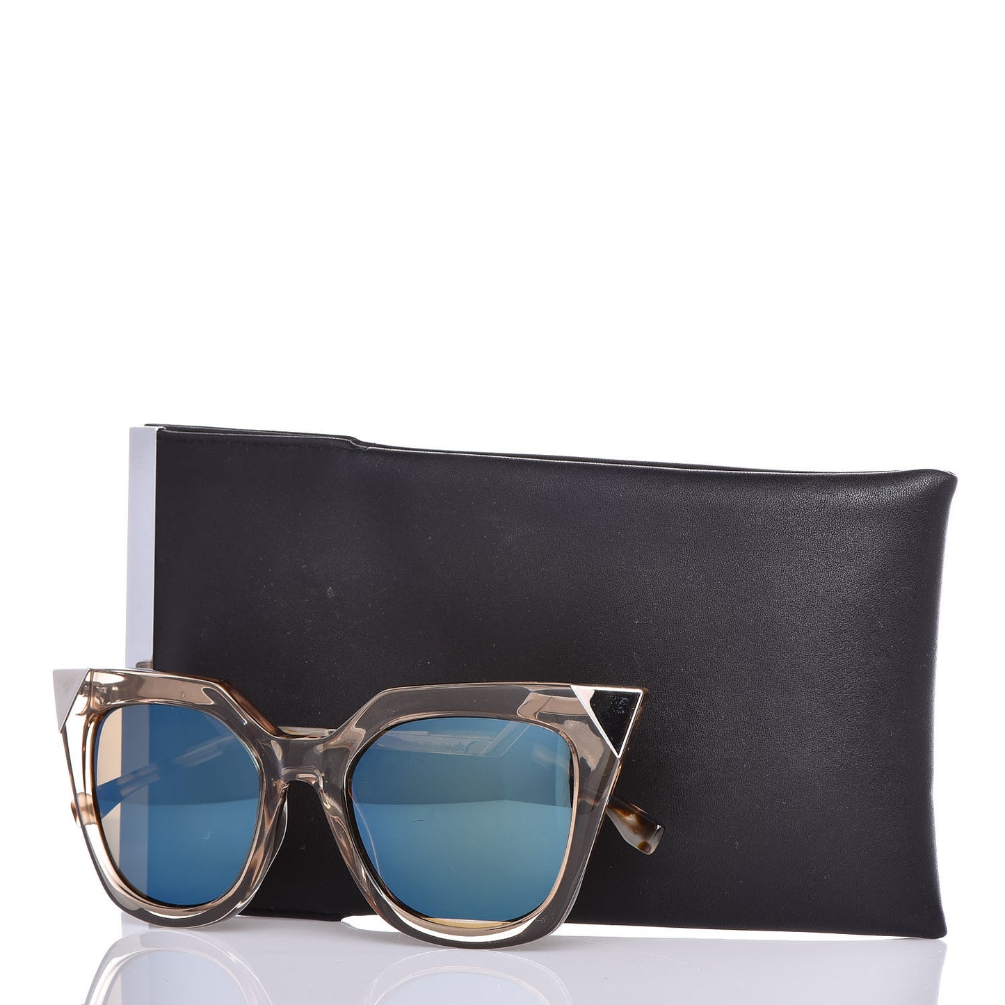 Iridia Cat Eye Sunglasses FF 0060/S Light Golden