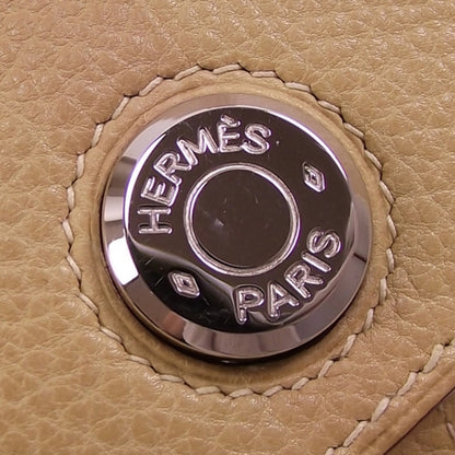 Hermes Evergrain Calfskin Dogon Wallet Biscuit 9 of 9
