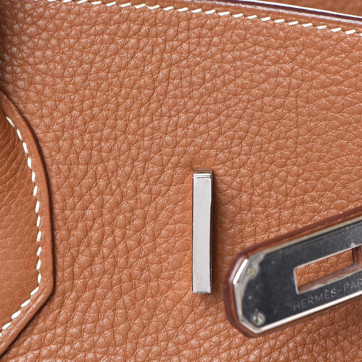 Hermes Taurillon Clemence Birkin 35 Gold 19 of 43