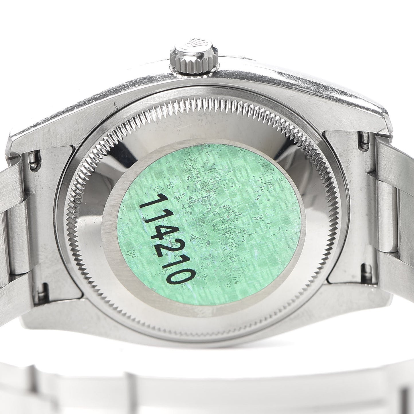 Stainless Steel 34mm Oyster Perpetual Air-King Watch Silver 114200