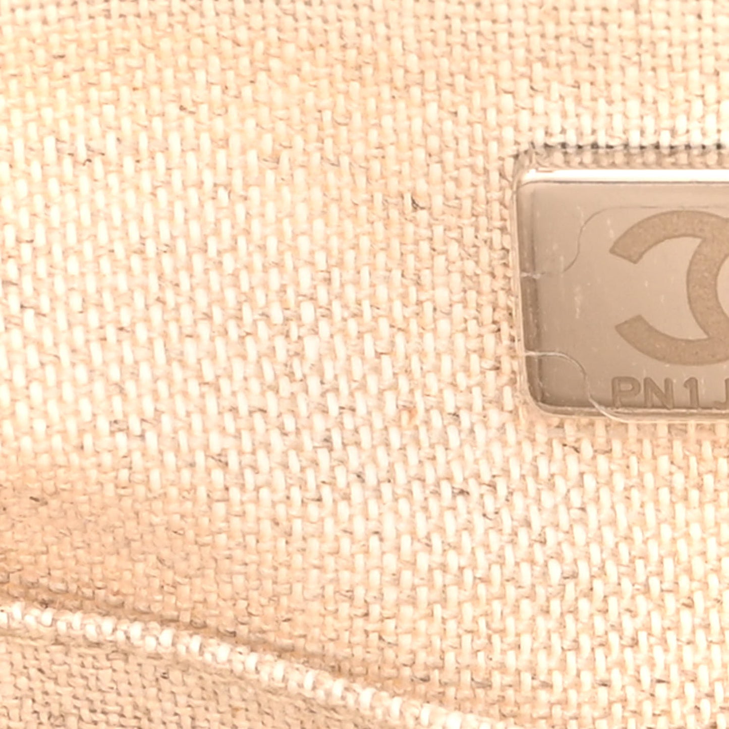 Mixed Fibers Small Deauville Tote White