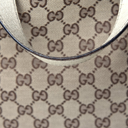 Gucci Monogram Bamboo Tote Off White 5 of 6